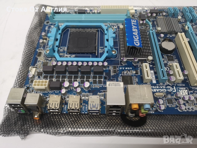 Дънна платка - GUGABYTE GA-870A0USB3L, снимка 6 - Дънни платки - 52144656