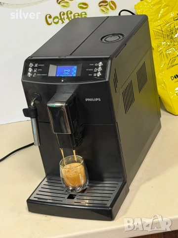 Кафемашина кафе автомат Philips minuto с гаранция, снимка 3 - Кафемашини - 52755128