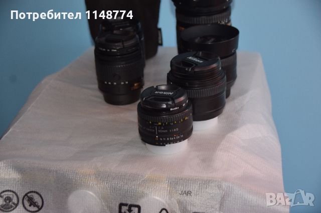 Nikkor AF 50mm f1.8D, снимка 2 - Обективи и филтри - 45614200
