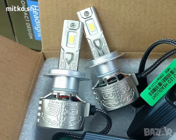 +500% H4 Led автомобилни крушки, снимка 9 - Аксесоари и консумативи - 49774064