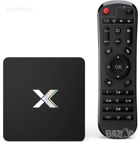 НОВ тв бокс НА БЪЛГАРСКИ P297 TV Box Quad-Core CPU 4GB RAM 32GB ROM 2.4Ghz/5.0Ghz WiFi 10/100M