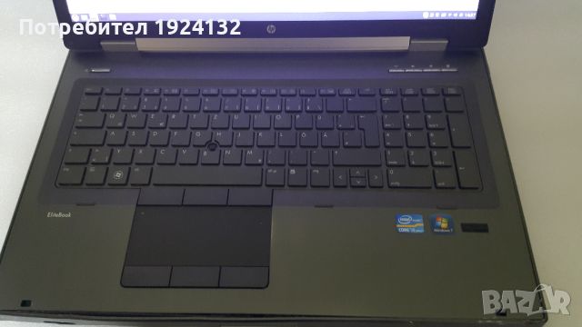 Лаптоп 17" Hp 8770w на части, снимка 3 - Лаптопи за работа - 45511324