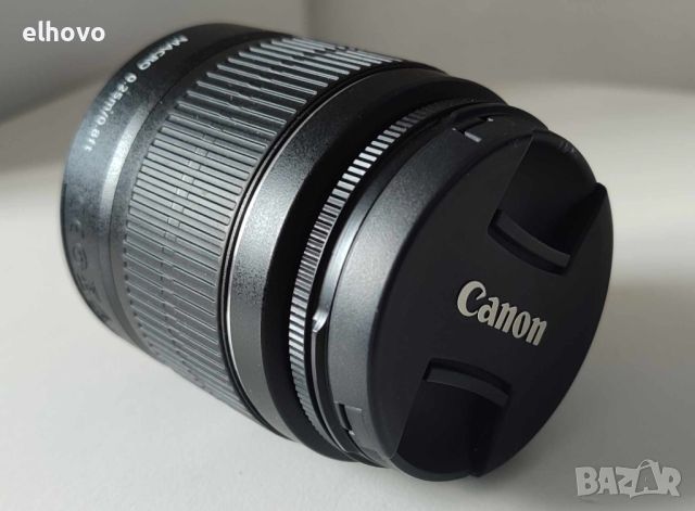 Обектив Canon Zoom Lens EF-S 18-55mm Ф58мм, снимка 2 - Обективи и филтри - 45351356