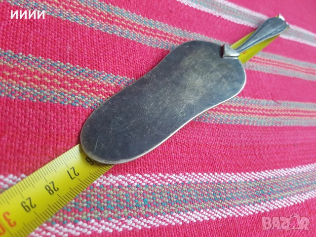 Лопатка шпакла посребрена WMF, снимка 4 - Антикварни и старинни предмети - 53426813