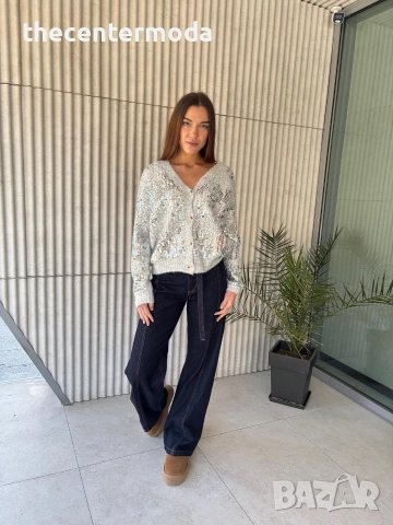 Дамска сива жилитка , снимка 2 - Якета - 52903051