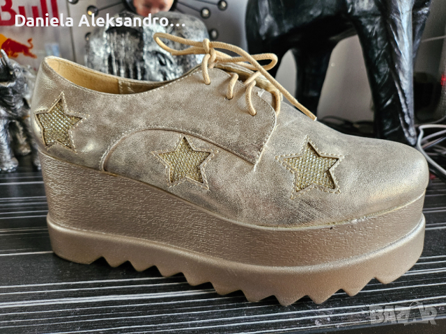 Супер яки дискотечни обувки, снимка 1 - Пантофи - 45070530