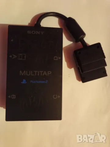 SONY Playstation 2 Multi-Player Mult-Player MultiTAP PSII PSX-2 PS2 Адаптер Разклонител за 4 Играча, снимка 4 - PlayStation конзоли - 41355446