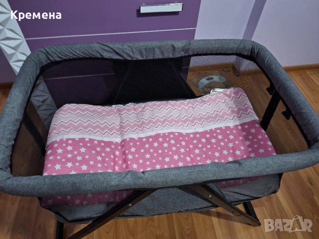 малка бебешка кошара подходяща до 1 година , снимка 2 - Кошарки - 52432225