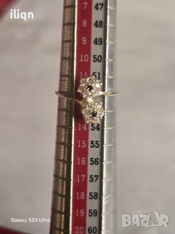 Сребърен пръстен. 16,5мм. Цена 18,99. За Севлиево безплатна доставка. , снимка 4 - Пръстени - 50687964