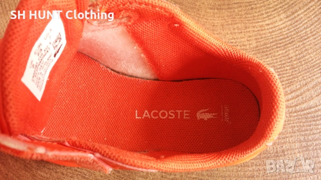 LACOSTE Carnaby Evo5 размер EUR 23 детски обувки 52-13-S, снимка 14 - Детски маратонки - 53047316