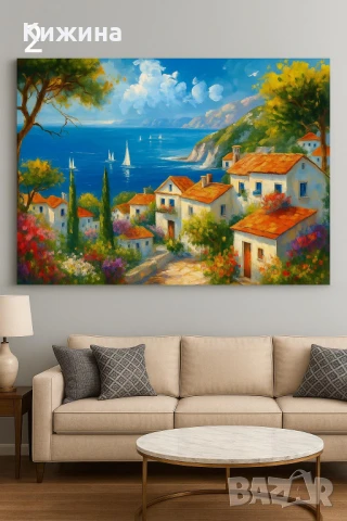 Изработка на картини върху канава с рамка, снимка 3 - Други ценни предмети - 51385748