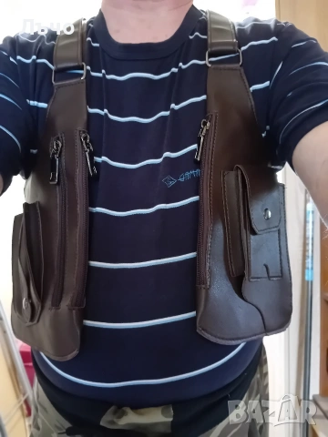 Чанта за подмишници за ценни неща и др., снимка 5 - Чанти - 53923445