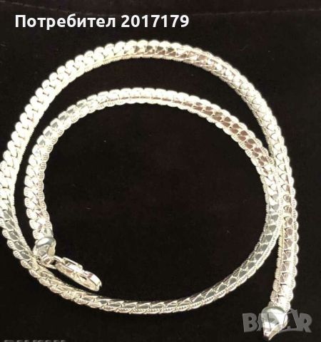 СРЕБЪРНО КОЛИЕ дамско, снимка 5 - Колиета, медальони, синджири - 46521423