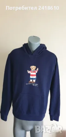 POLO Ralph Lauren Bear Hoodie Mens Size M  ОРИГИНАЛ! Мъжки Суичър!, снимка 9 - Суичъри - 48306374