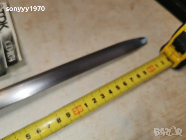 GERMANY-МАСАТ С ЧЕРНА ДРЪЖКА 2302261311, снимка 10 - Ножове - 53591907