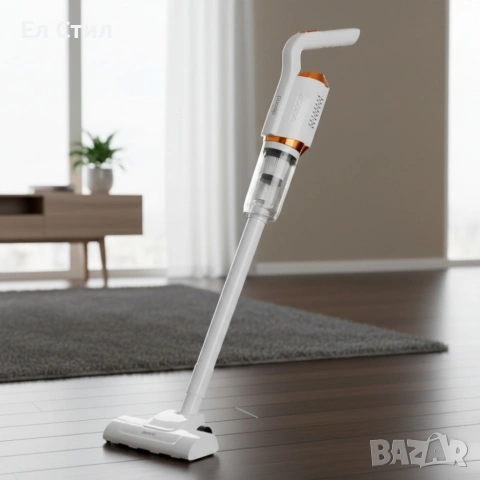 Акумулаторна домакинска ръчна прахосмукачка с 5 накрайника