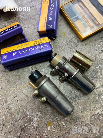 Традиционни Bb тръстики за кларинет Vandoren и други плюс части - лот, снимка 2 - Духови инструменти - 52207465