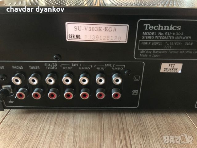 Techniks SU-V303, снимка 6 - Ресийвъри, усилватели, смесителни пултове - 45844453