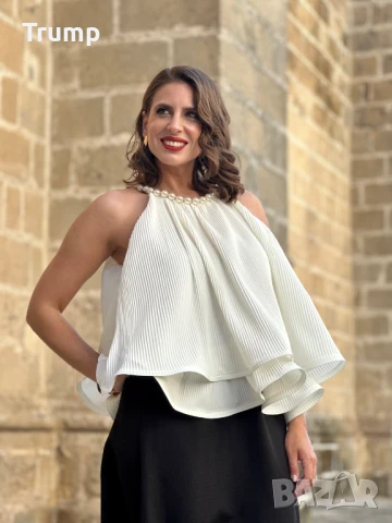 За вашият повод! Елегантен солейлиран потник, снимка 2 - Потници - 51386238