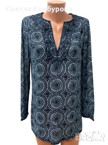 Дамска туника MICHAEL MICHAEL KORS размер S блуза синя , снимка 1 - Ризи - 45374949