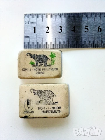 Стари, гумички "KOH-I-NOOR  HARDTMUTH 300/40", снимка 3 - Колекции - 50681277