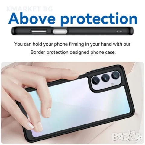 Samsung Galaxy M54 5G Силиконов Калъф Transparent TPU и Протектор, снимка 7 - Калъфи, кейсове - 48480305