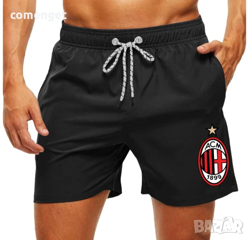 ЛЯТО 2025! Мъжки бански / плувни шорти AC MILAN / МИЛАН. Поръчай на отбор по ИЗБОР!, снимка 2 - Бански - 50640943