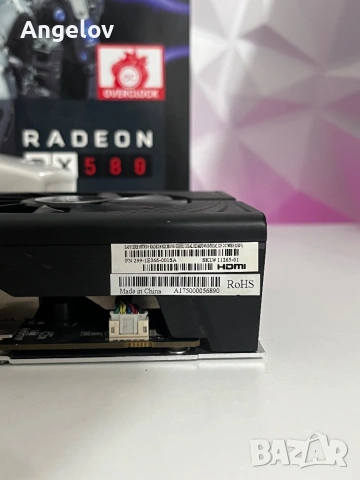 SAPPHIRE RX 580 8GB Профилактирана, снимка 4 - Видеокарти - 54282036