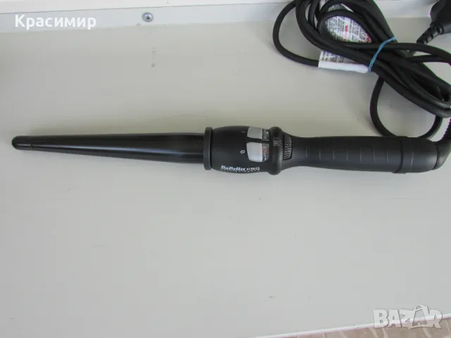 Керамична маша-шиш BaByliss Pro, снимка 4 - Маши за коса - 49076628