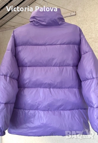 Модерно водоотблъскващо  яке лавандулов цвят, снимка 5 - Якета - 53542152