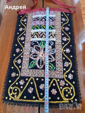 Старинна престилка #23, снимка 4 - Антикварни и старинни предмети - 49830074