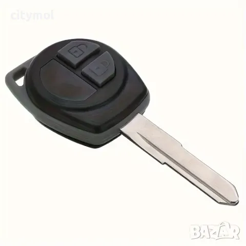 Кутийка за ключ с 2 бутона за SUZUKI Vitara, Swift, Ignis и други, с острие HU87/133