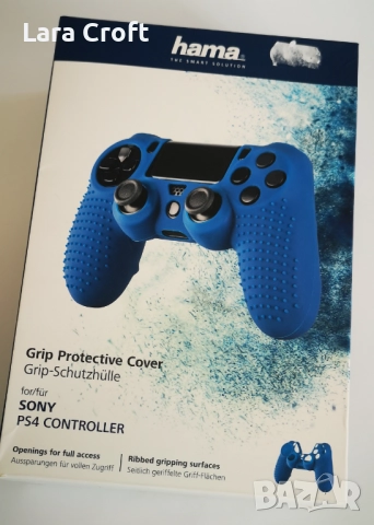 PS4 Dualshock 4 Оригинален контролер + протектор HAMA, снимка 7 - Аксесоари - 52797381