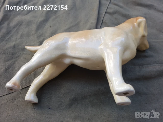 Порцеланова статуетка фигурка Куче, снимка 4 - Антикварни и старинни предмети - 51364336