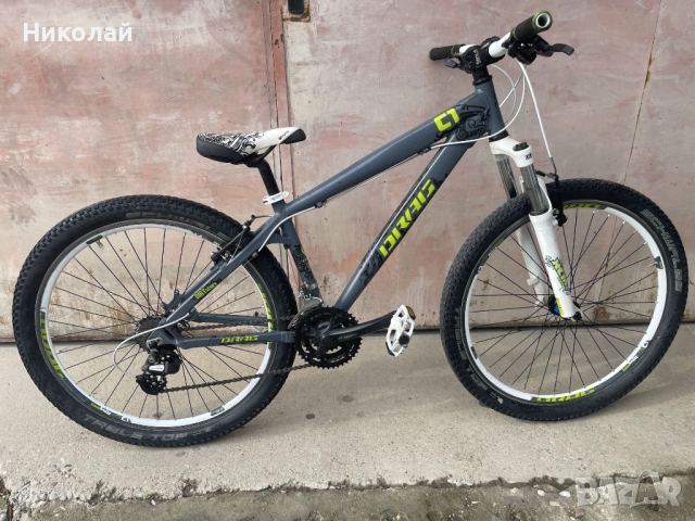 Велосипед Drag C1 26 цола 14.5" рамка 3x8 скорости  Перфектен , снимка 4 - Велосипеди - 51465562