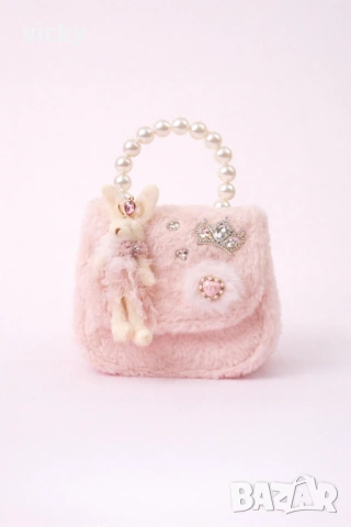 Детска пухкава чанта, вдъхновена от Petite Fleur - два модела , снимка 3 - Чанти - 53811920