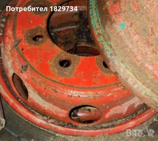 Джанти за камион Щаер 17,5 цола , снимка 2 - Гуми и джанти - 53053292