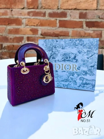 чанти с камъни christian dior, снимка 3 - Чанти - 50769828