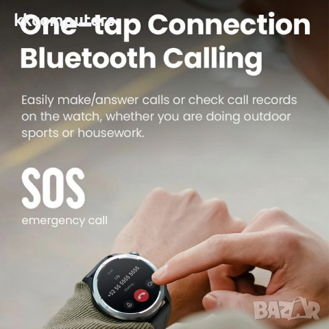 HAYLOU Solar Neo LS21 Смарт часовник- 1.53", 127 Спорт, 24/7 сърдечен ритъм, кислород в кръвта, кръв, снимка 7 - Смарт часовници - 52536915