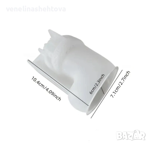 3D Голям ботуш с подаръци силиконов молд форма свещи гипс сапун смола фондан шоколад , снимка 4 - Форми - 52267341