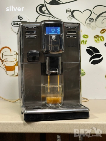 Кафемашина кафе автомат Saeco Incanto с гаранция, снимка 7 - Кафемашини - 53456149