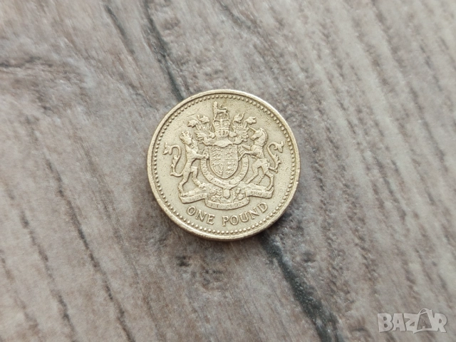 Монета 2003 Великобритания £1 pound (Royal Arms) - Elizabeth II