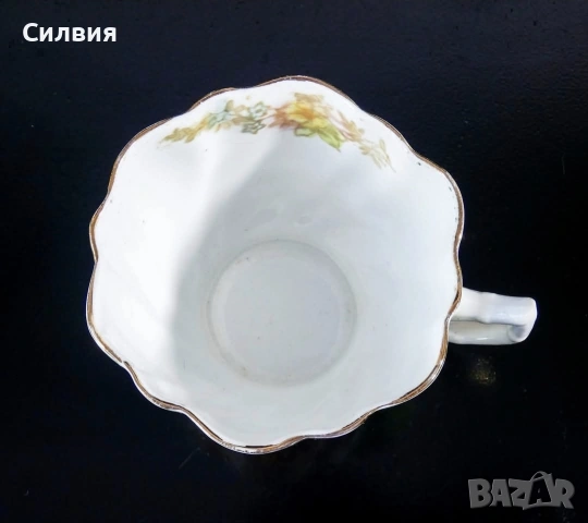 Чаша с чинийки, снимка 7 - Антикварни и старинни предмети - 53298565