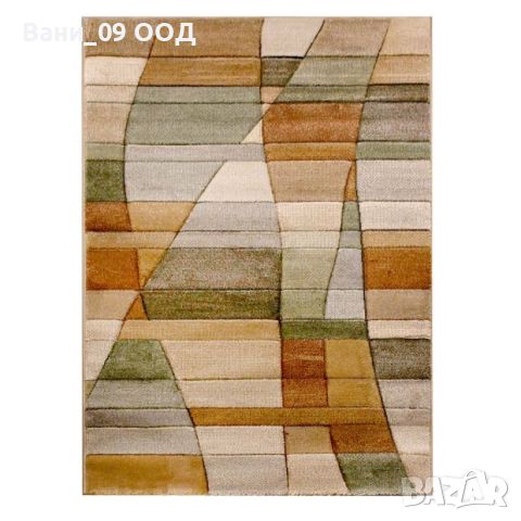 Шарен килим с модерна визия, снимка 1 - Килими - 46420091