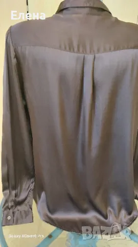 Блуза Blu. 92% коприна. размер M., снимка 10 - Блузи с дълъг ръкав и пуловери - 50337045