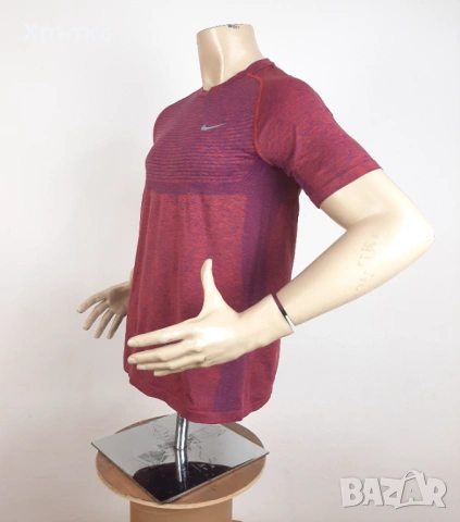 Nike Dri-Fit Knit - Оригинална мъжка безшевна тениска размер M, снимка 3 - Тениски - 53305958