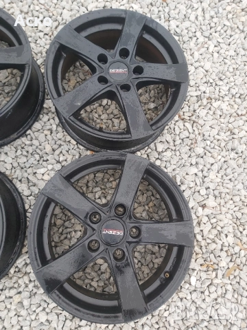 5x112..15.цола..6j. ET43 Dezent подходящи за VW golf, снимка 3 - Гуми и джанти - 51940144