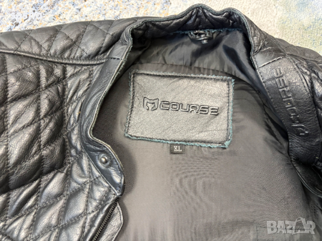 Кожено мото яке COURSE BOMBER с протектор Furygan D3O, XL, снимка 2 - Аксесоари и консумативи - 53610623