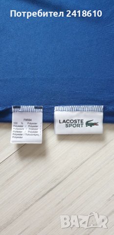 Lacoste Sport Ultra Dry Regular Fit Mens Size 3 - S  ОРИГИНАЛ! Мъжка Тениска!, снимка 13 - Тениски - 47044831