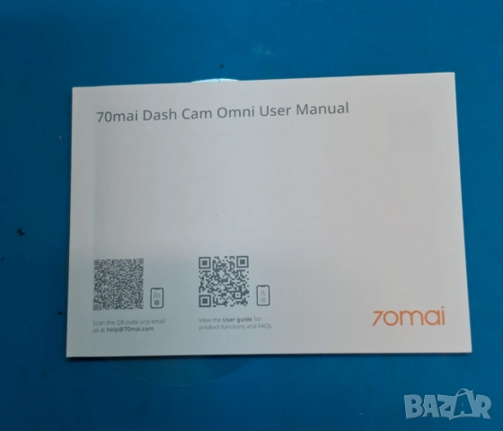 Видеорегистратор 70Mai Dash Cam Omni X200 128 GB, снимка 7 - Аксесоари и консумативи - 53827631